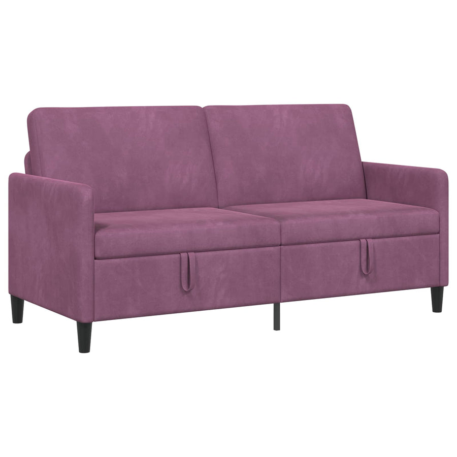 Bank met opslag Paars 172 x 78 x 87 cm Polyester