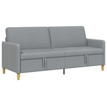 Bank met opslag Lichtgrijs 192 x 78 x 87 cm Polyester