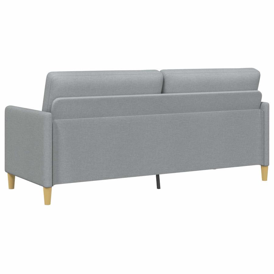 Bank met opslag Lichtgrijs 192 x 78 x 87 cm Polyester