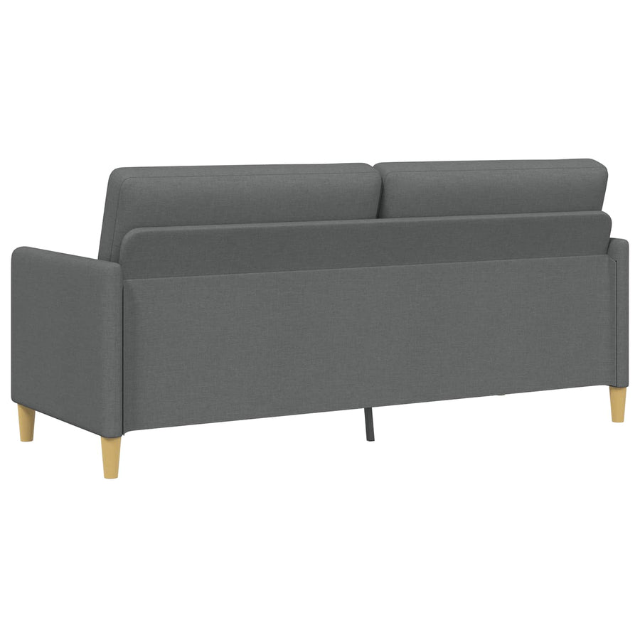 Bank met opslag Donkergrijs 192 x 78 x 87 cm Polyester