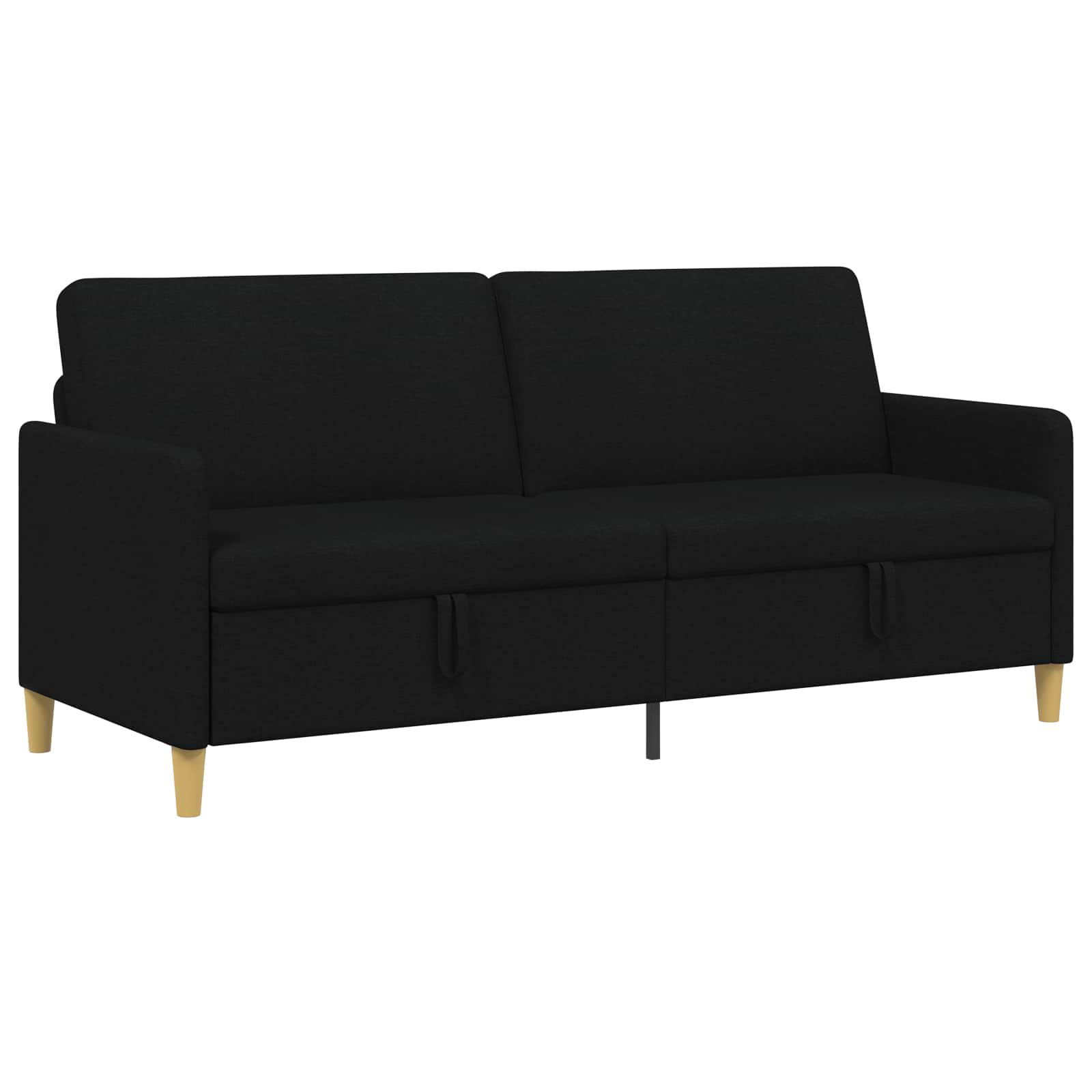 Bank met opslag Zwart 192 x 78 x 87 cm Polyester