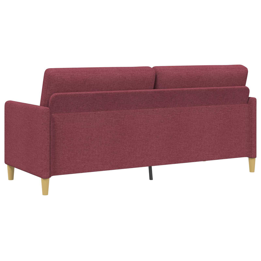 Bank met opslag Wijnrood 192 x 78 x 87 cm Polyester