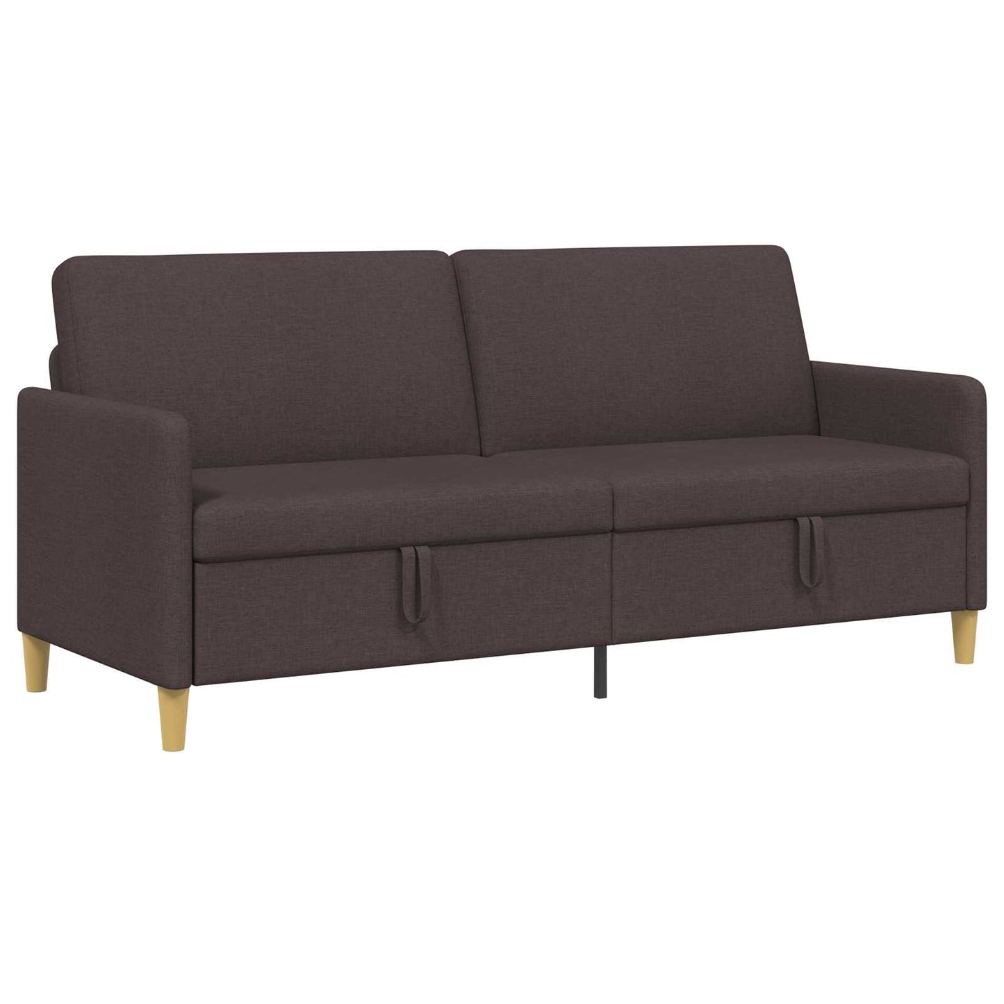 Bank met opslag Donkerbruin 192 x 78 x 87 cm Polyester