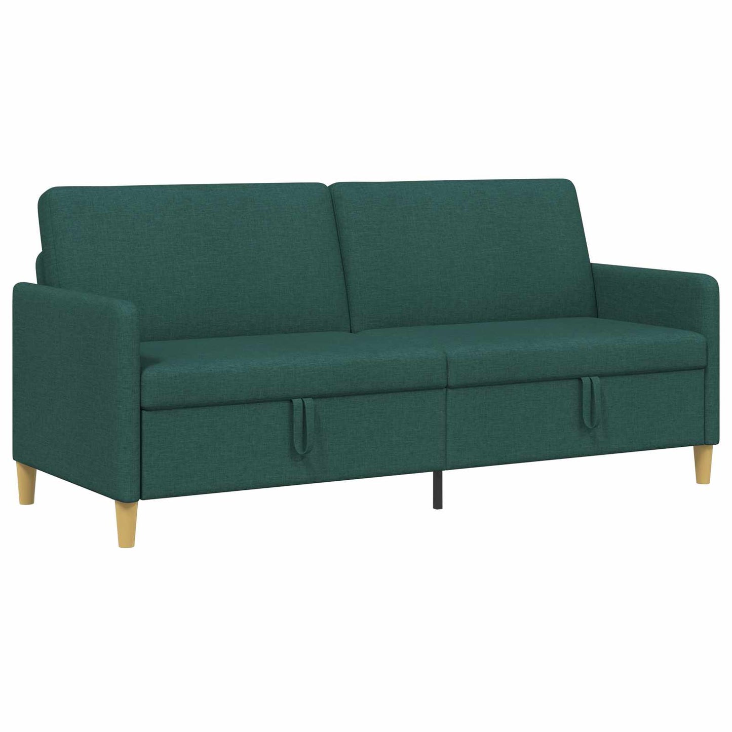 Bank met opslag Donkergroen 192 x 78 x 87 cm Polyester