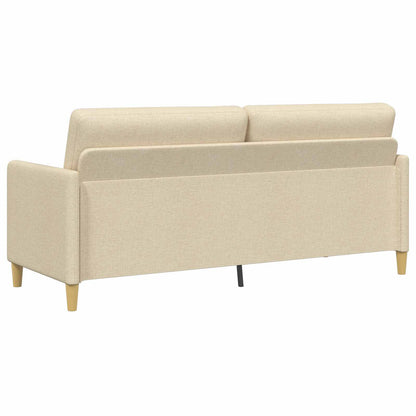 Bank met opslag Crèmekleurig 192 x 78 x 87 cm Polyester