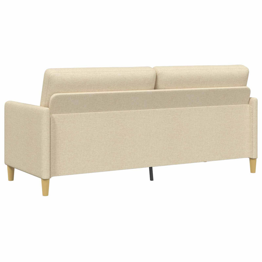 Bank met opslag Crèmekleurig 192 x 78 x 87 cm Polyester