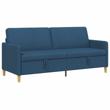 Bank met opslag Blauw 192 x 78 x 87 cm Polyester