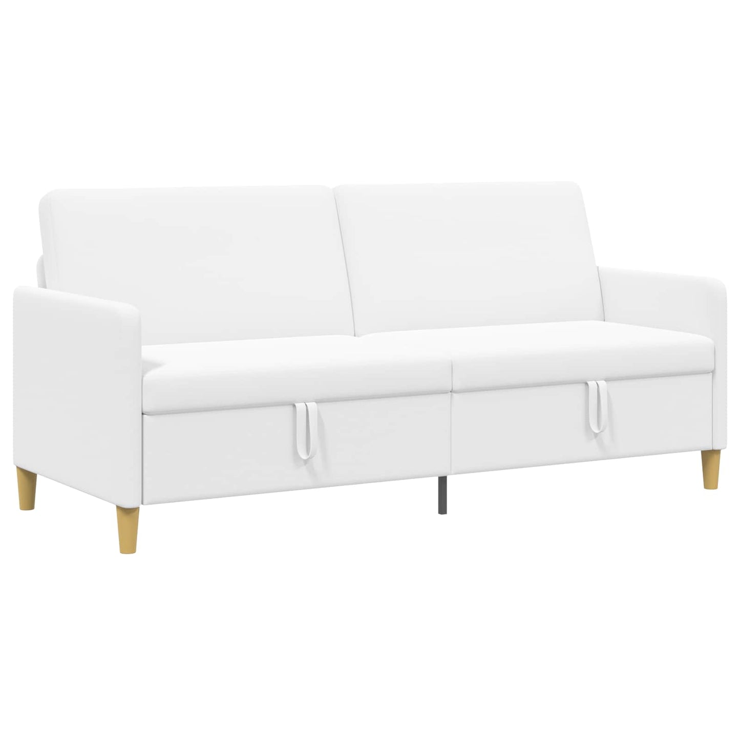 Bank met opslag Wit 192 x 78 x 87 cm Polyester