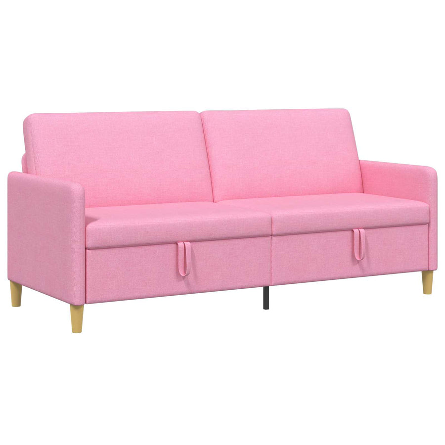 Bank met opslag Roze 192 x 78 x 87 cm Polyester