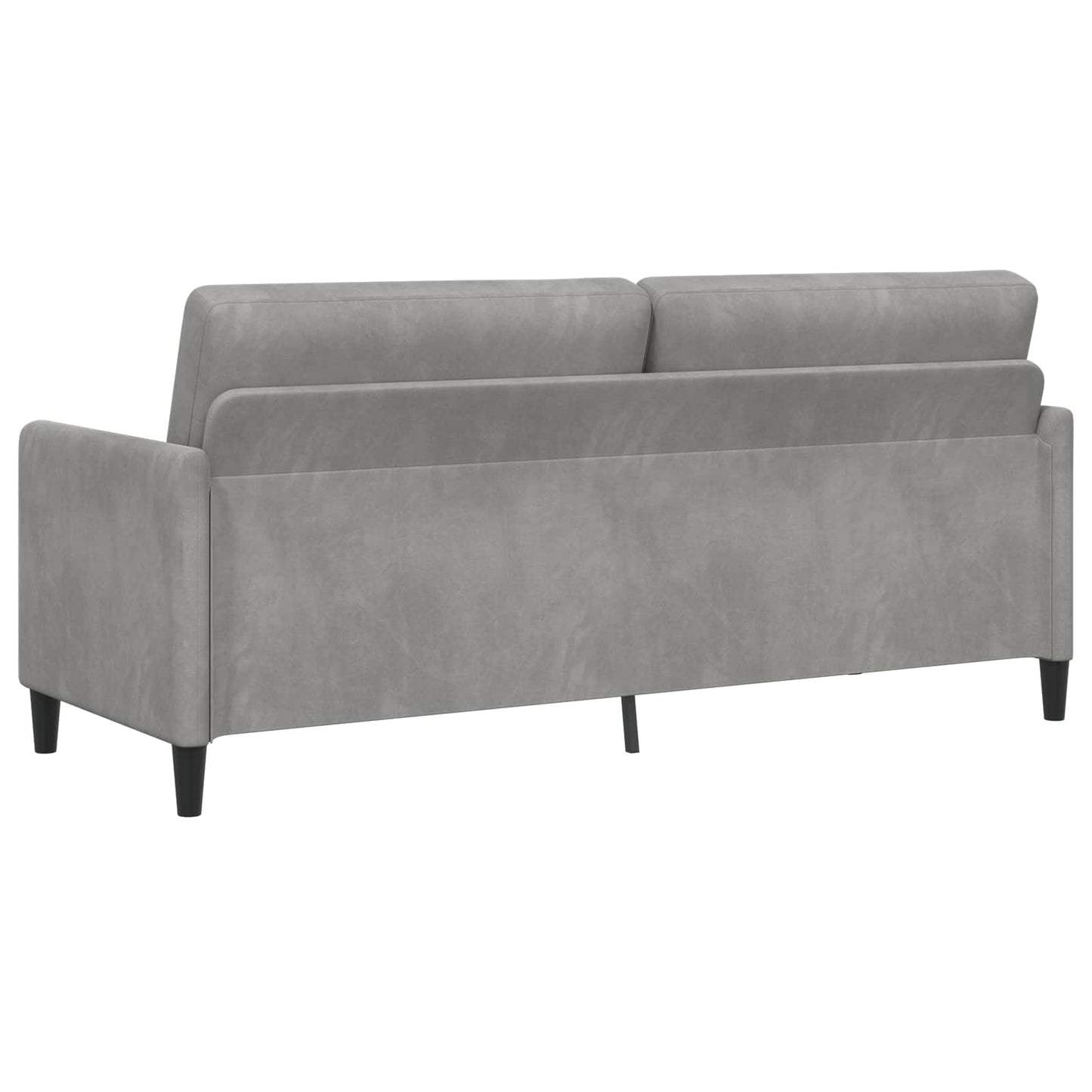 Bank met opslag Lichtgrijs 192 x 78 x 87 cm Polyester