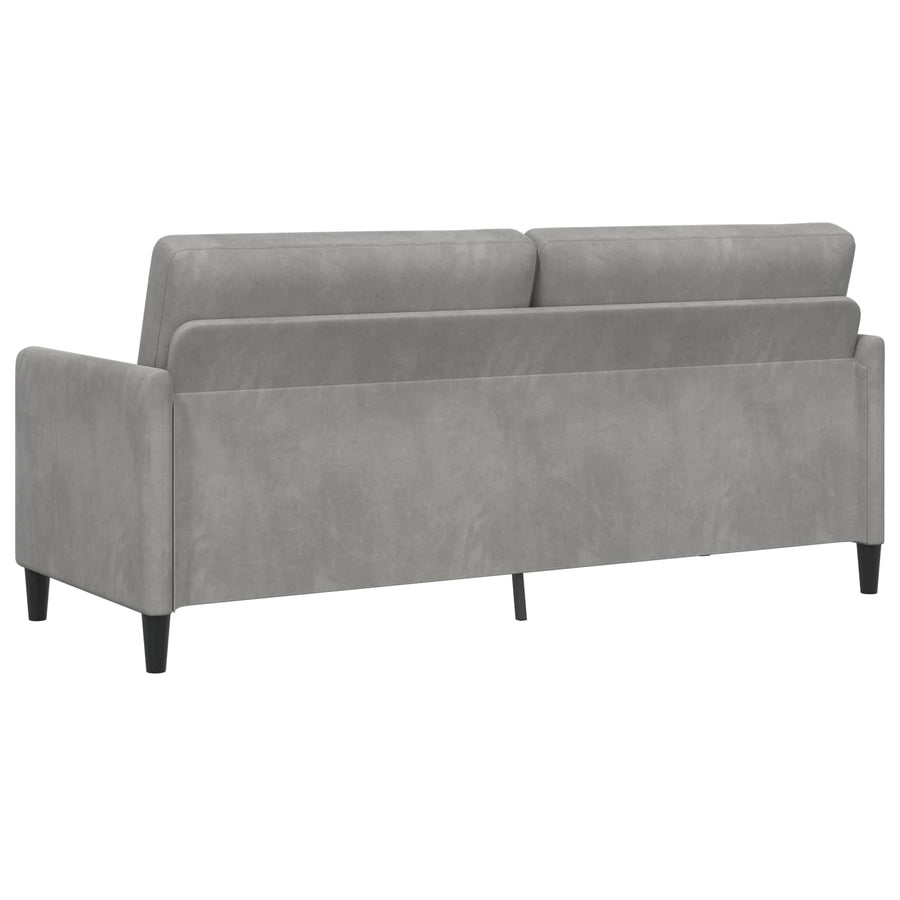 Bank met opslag Lichtgrijs 192 x 78 x 87 cm Polyester