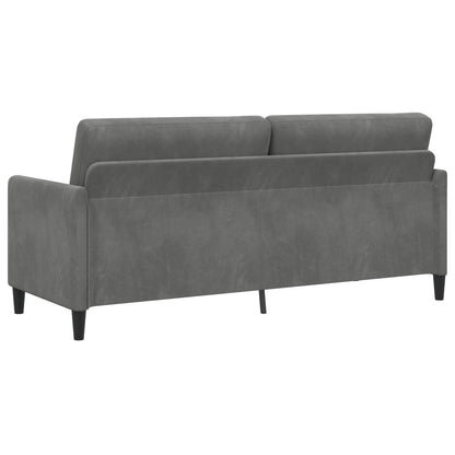 Bank met opslag Donkergrijs 192 x 78 x 87 cm Polyester