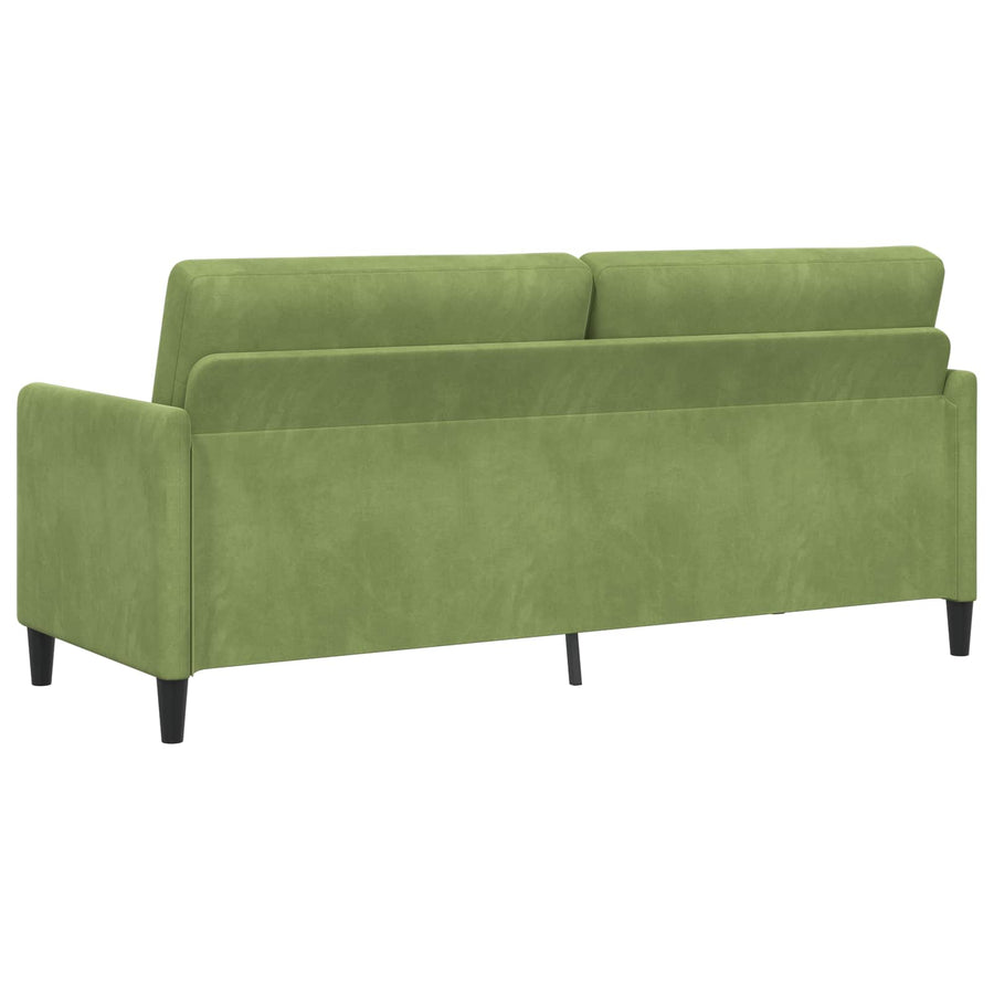 Bank met opslag Lichtgroen 192 x 78 x 87 cm Polyester