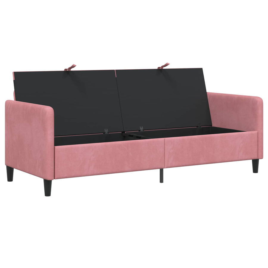Bank met opslag Roze 192 x 78 x 87 cm Polyester