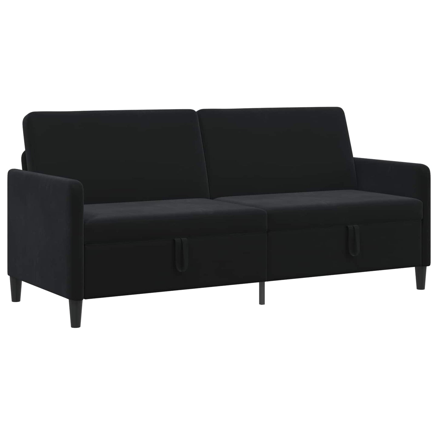 Bank met opslag Zwart 192 x 78 x 87 cm Polyester
