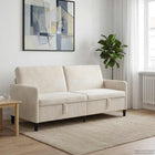 Storage bench Cream 192 x 78 x 87 cm Polyester