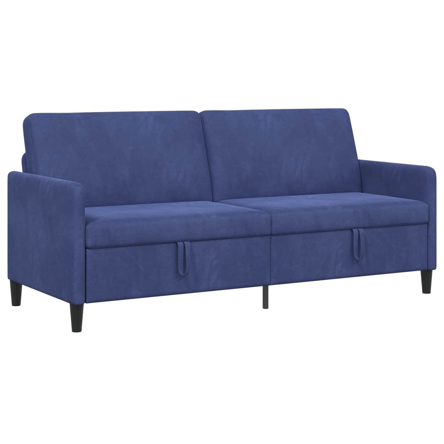 Bank met opslag Politieblauw 192 x 78 x 87 cm Polyester