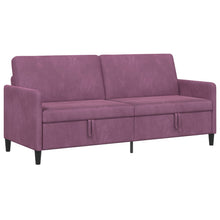 Bank met opslag Paars 192 x 78 x 87 cm Polyester