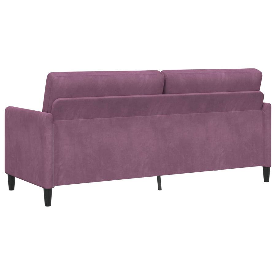 Bank met opslag Paars 192 x 78 x 87 cm Polyester