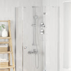 Doucheset 150 cm chroom roestvrij staal