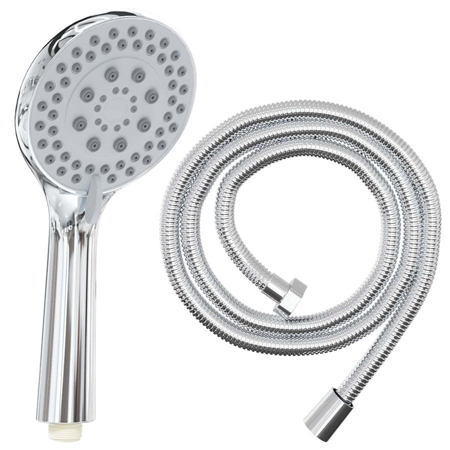 Doucheset Chroom 150 cm Roestvrij staal