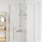 Doucheset 150 cm chroom roestvrij staal