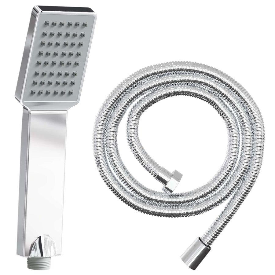 Doucheset Chroom 150 cm Roestvrij staal