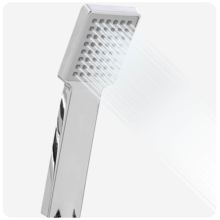 Doucheset Chroom 150 cm Roestvrij staal