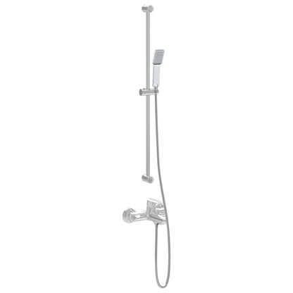 Doucheset Chroom 150 cm Roestvrij staal