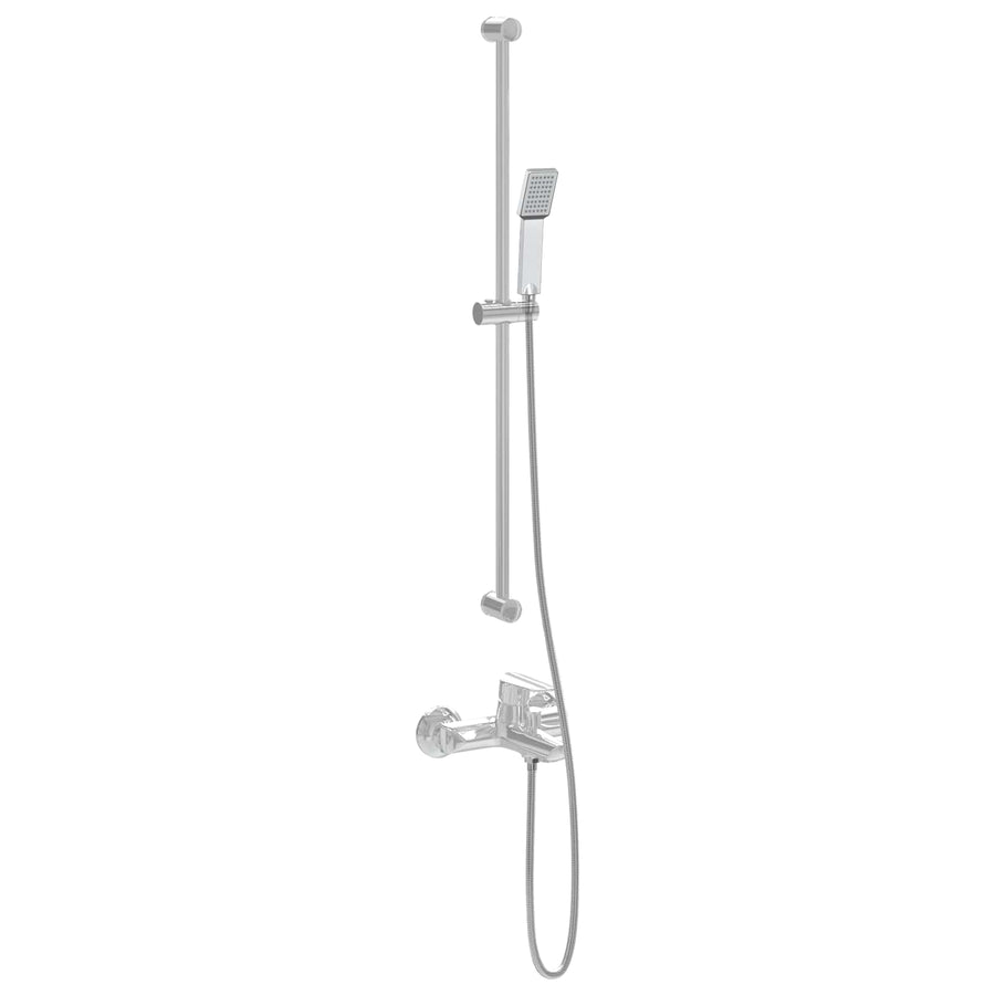 Doucheset Chroom 150 cm Roestvrij staal