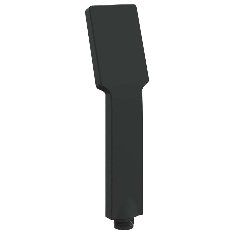 Doucheset Zwart 150 cm Roestvrij staal