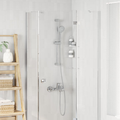 Douchesysteem set Chroom 71 cm Roestvrij staal