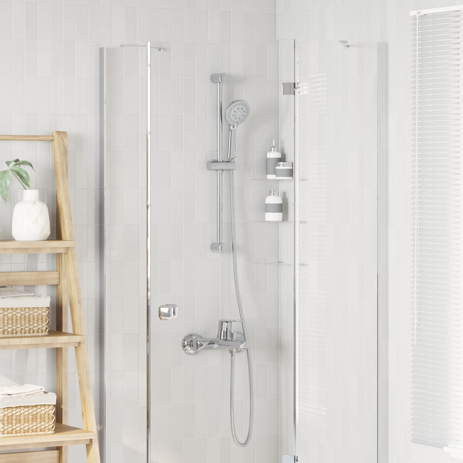 Douchesysteem set Chroom 71 cm Roestvrij staal