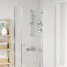 Douchesysteem set Chroom 70 cm Roestvrij staal