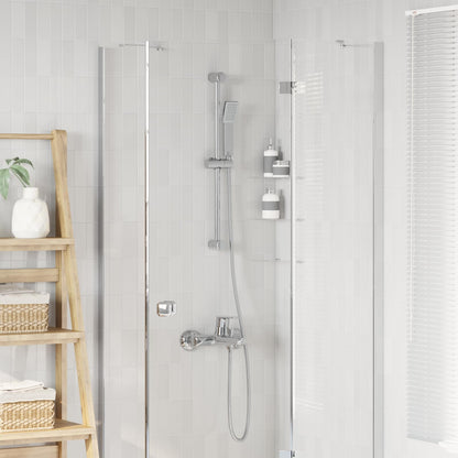 Douchesysteem set Chroom 70 cm Roestvrij staal