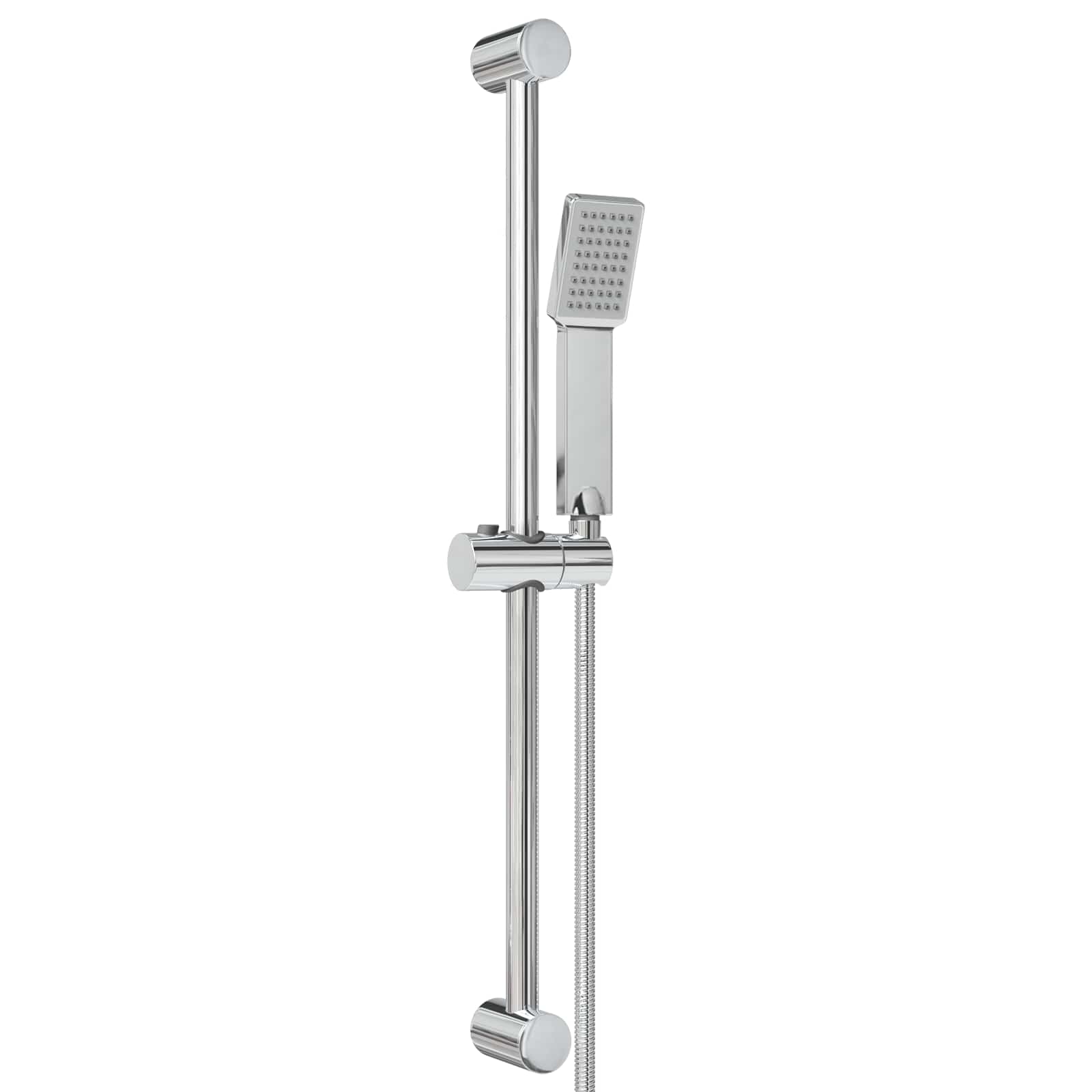 Douchesysteem set Chroom 70 cm Roestvrij staal