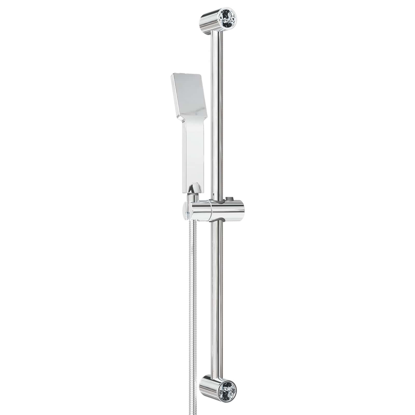 Douchesysteem set Chroom 70 cm Roestvrij staal