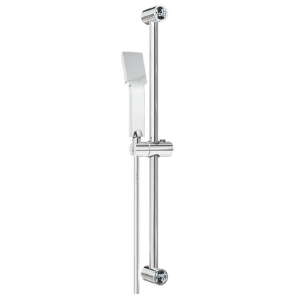 Douchesysteem set Chroom 70 cm Roestvrij staal