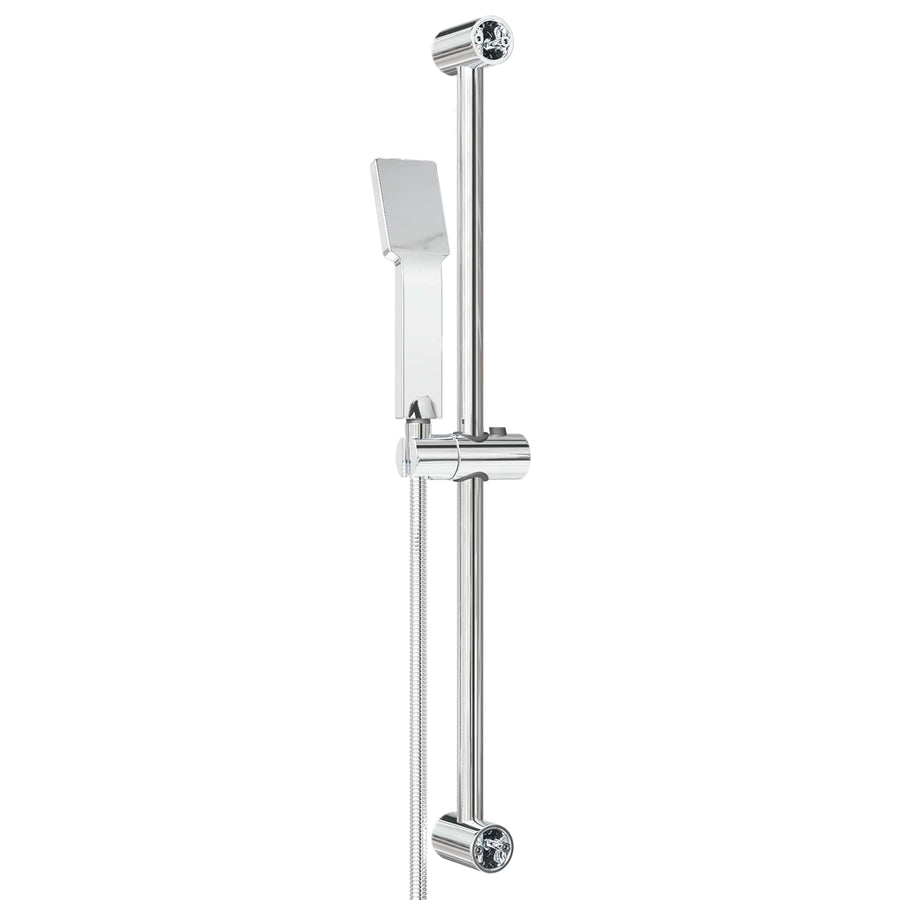 Douchesysteem set Chroom 70 cm Roestvrij staal