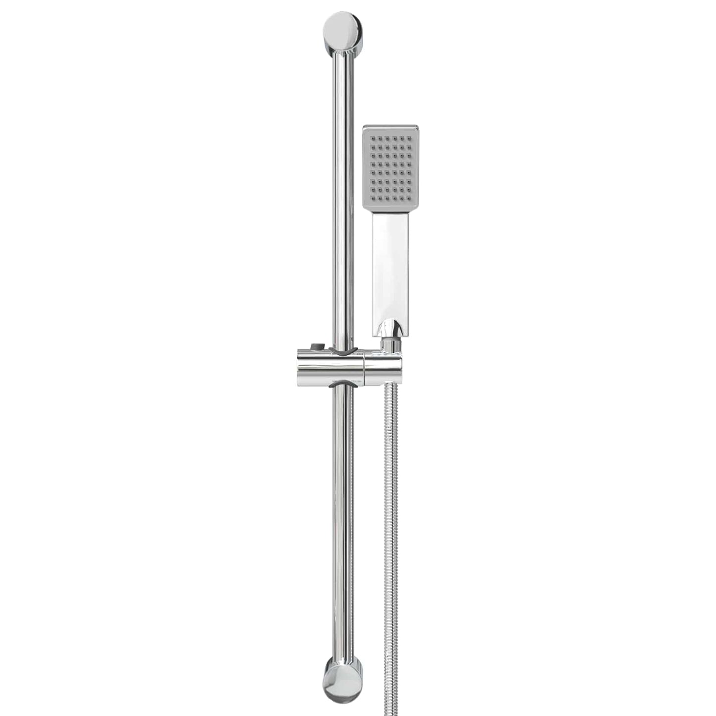 Douchesysteem set Chroom 70 cm Roestvrij staal