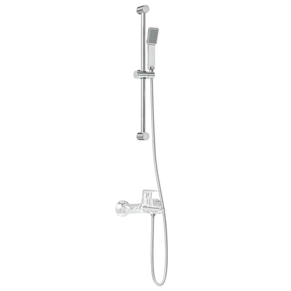Douchesysteem set Chroom 70 cm Roestvrij staal
