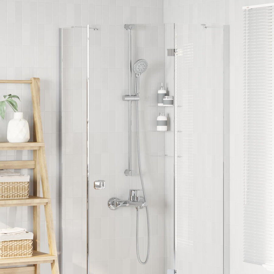 Douchesysteem set Chroom 101 cm Roestvrij staal