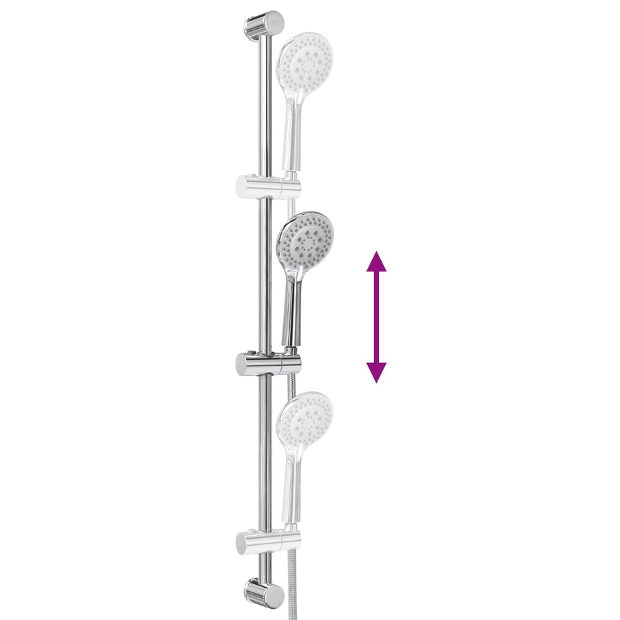 Douchesysteem set Chroom 101 cm Roestvrij staal