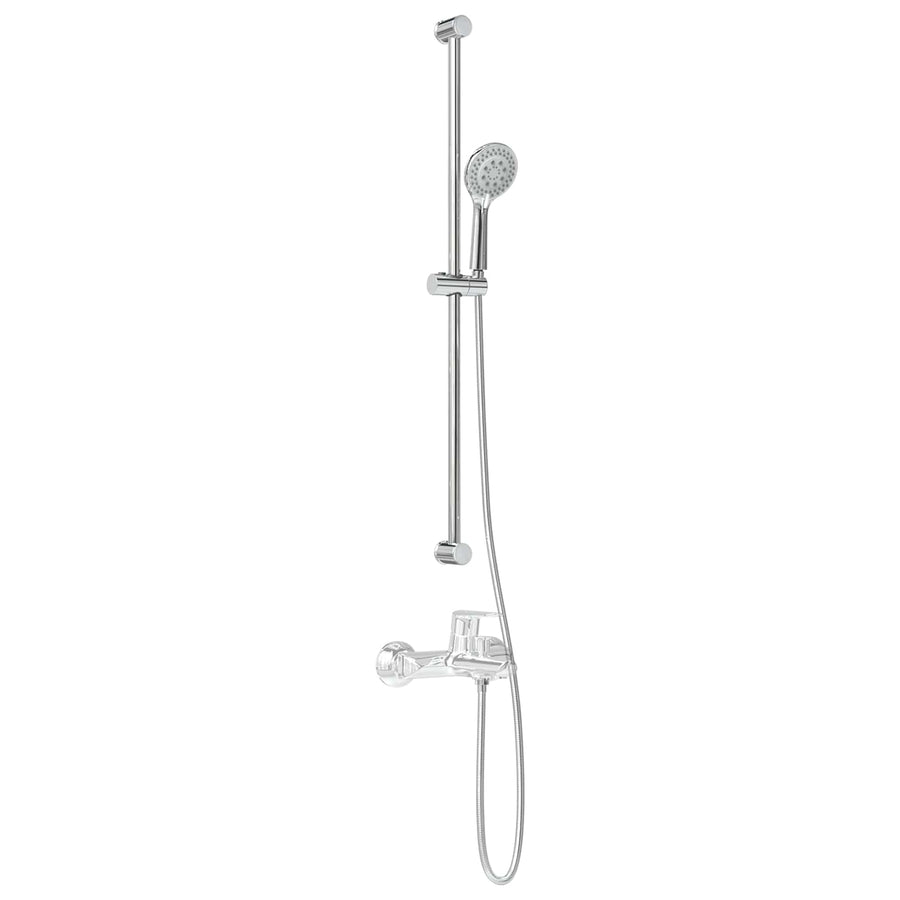 Douchesysteem set Chroom 101 cm Roestvrij staal