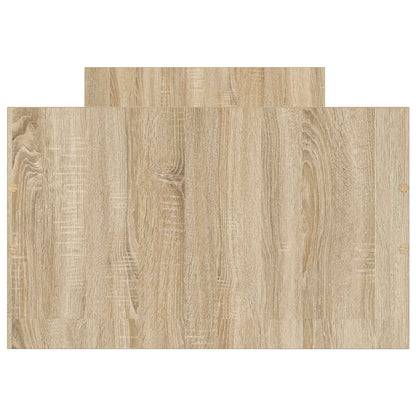 Bedframe met lade met hoofdeinde Sonoma Eiken Bewerkt hout