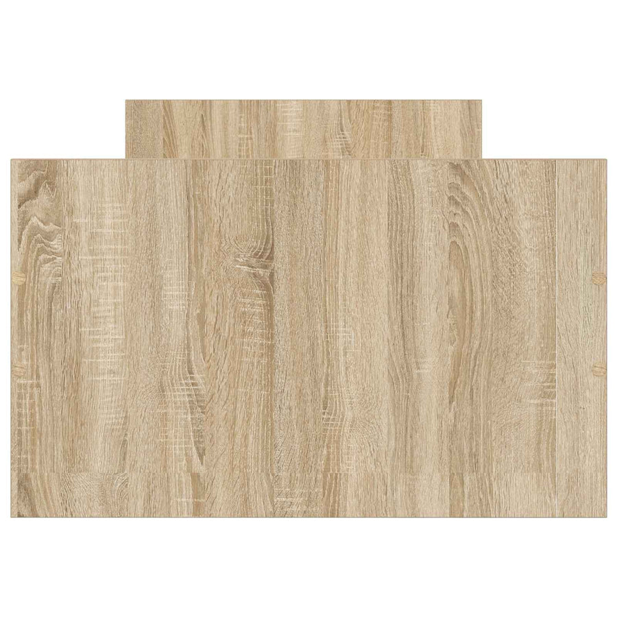 Bedframe met lade met hoofdeinde Sonoma Eiken Bewerkt hout