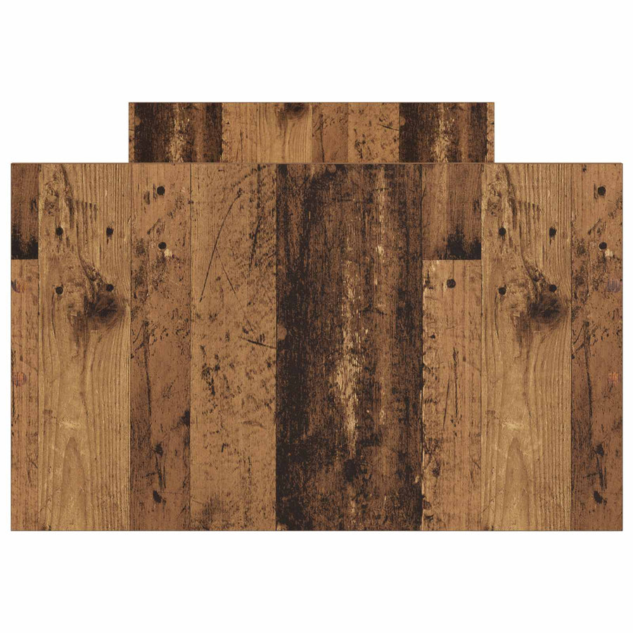 Bedframe met lade met hoofdeinde Oud hout Bewerkt hout