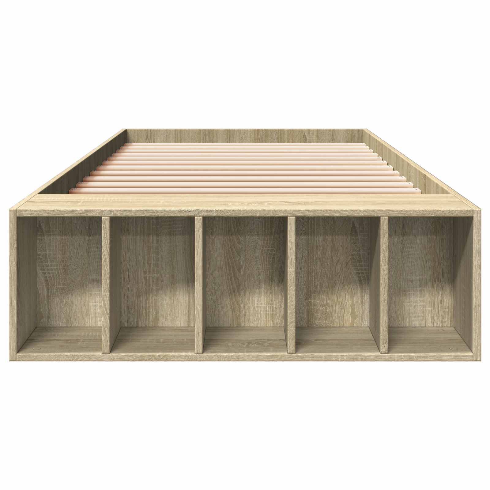 Bedframe met opslag Sonoma Eiken 80 x 200 cm Bewerkt hout