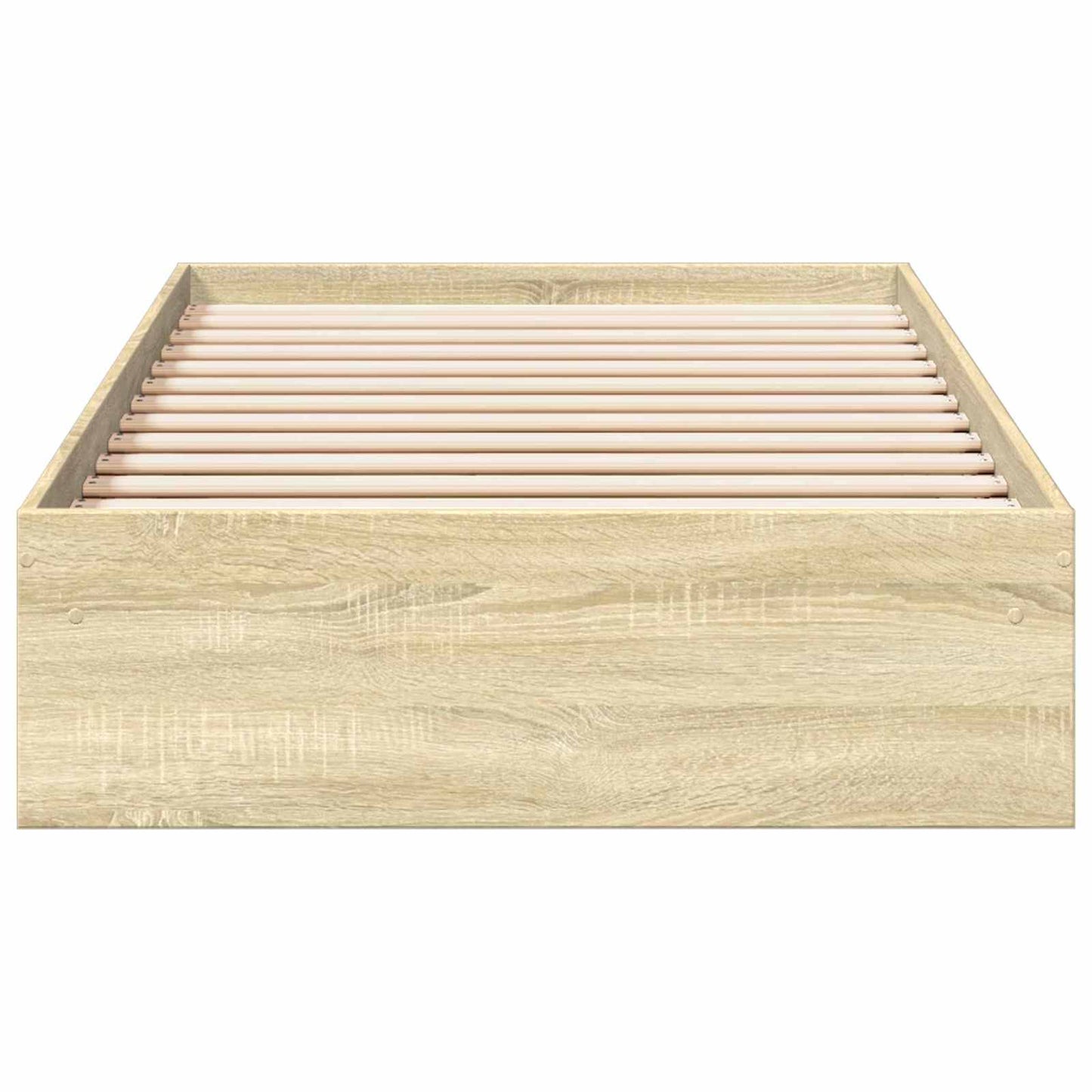 Bedframe met opslag Sonoma Eiken 80 x 200 cm Bewerkt hout
