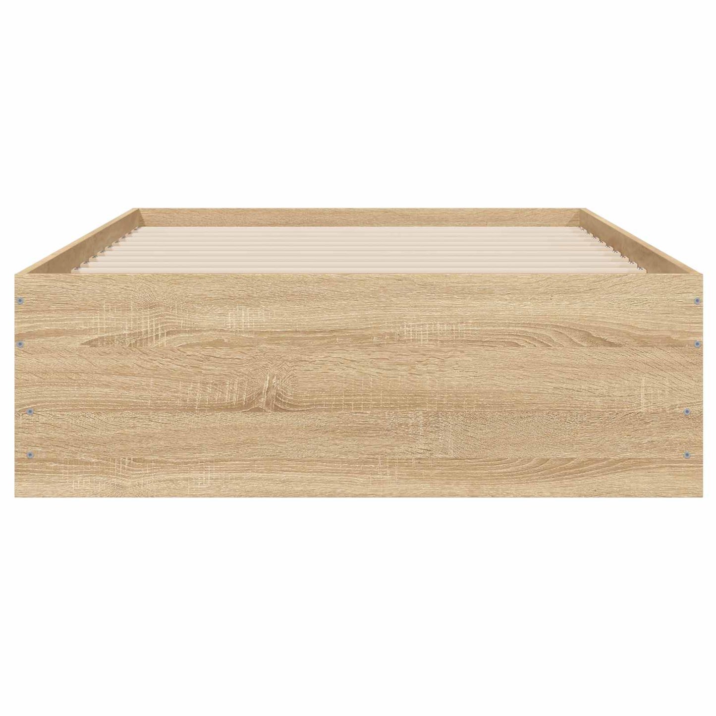 Bedframe met opslag Sonoma Eiken 80 x 200 cm Bewerkt hout